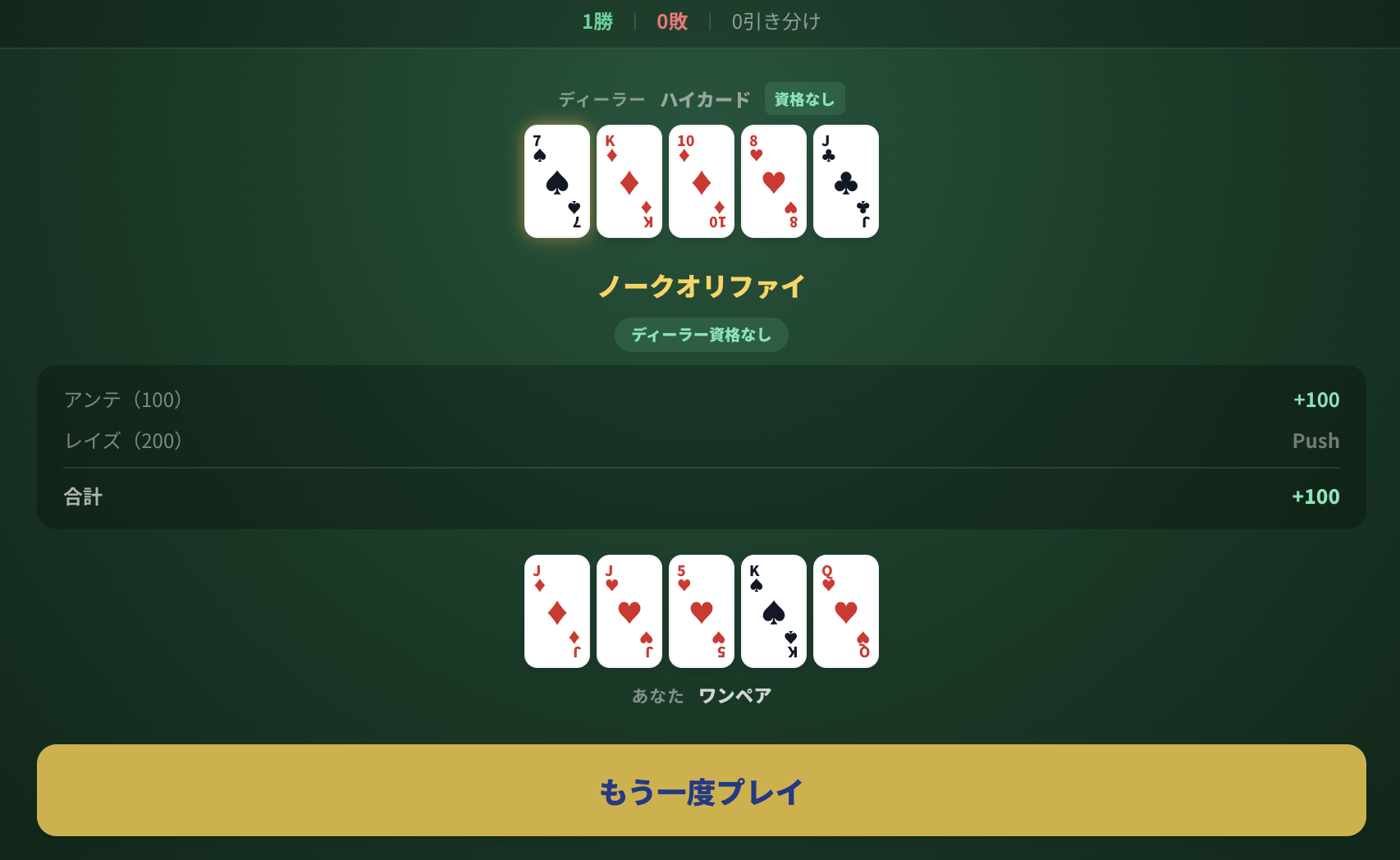 Caribbean Stud Poker