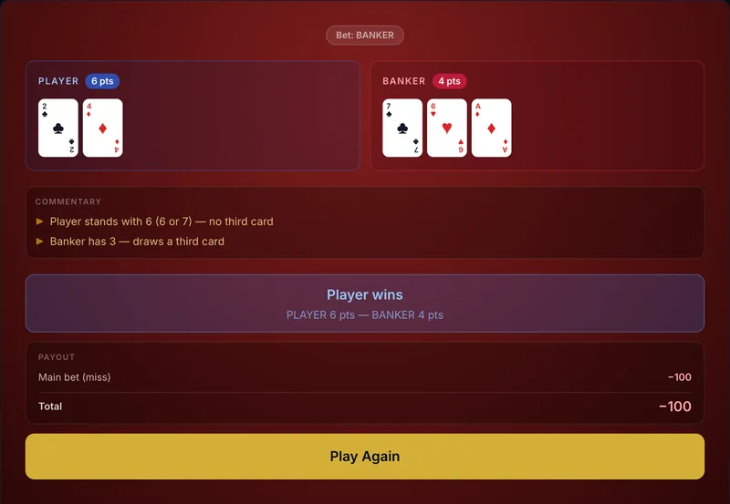 Mini Baccarat