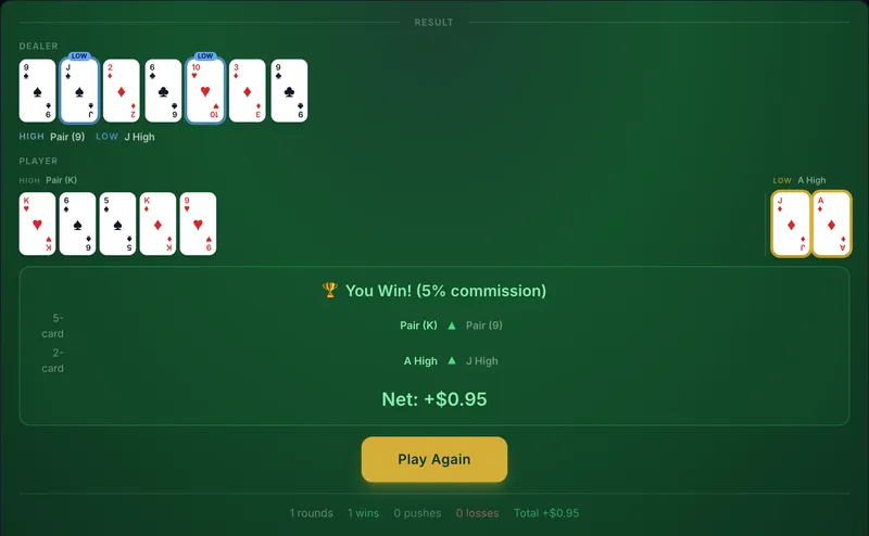 Pai Gow Poker