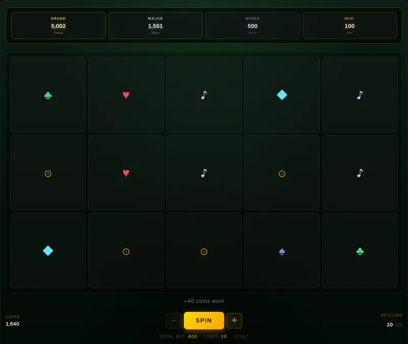 Progressive Jackpot