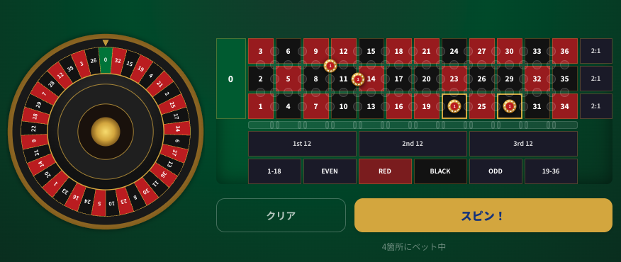 European Roulette