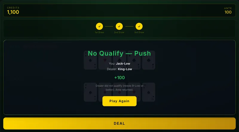 2-7 Triple Draw